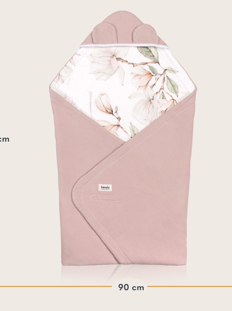 Coperta fasciante LIONELO - Cotone e bambù - Ipoallergenica Rosa - Kiabi