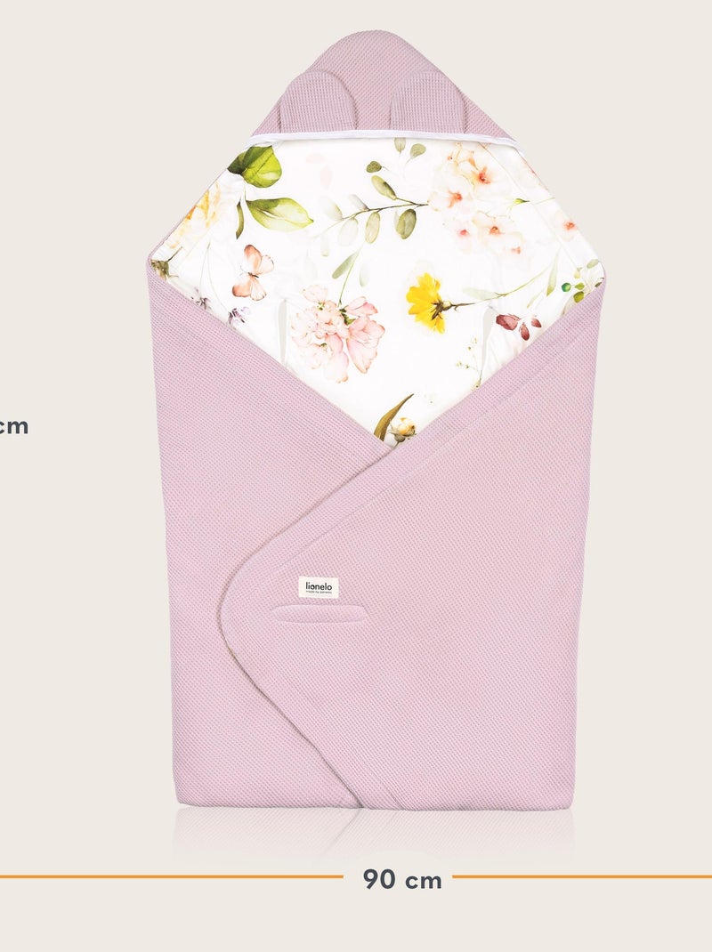 Coperta fasciante LIONELO - Cotone e bambù - Ipoallergenica Viola - Kiabi