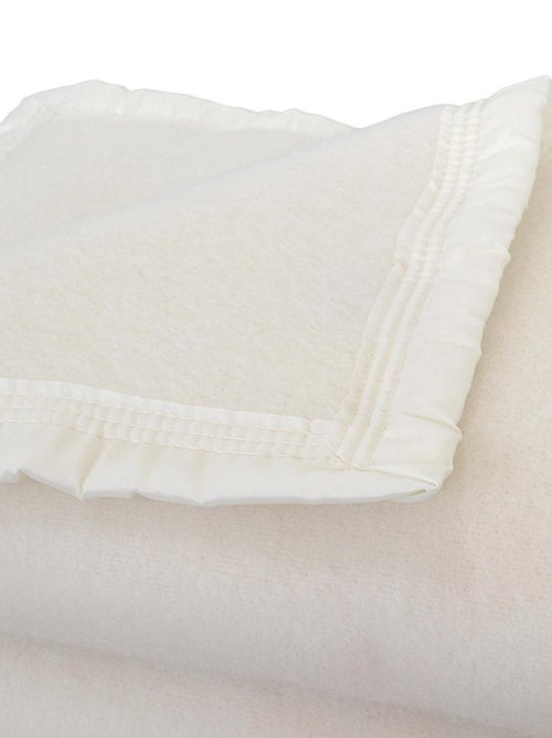 Coperta in 100% pura lana vergine 500g/m² - Kiabi