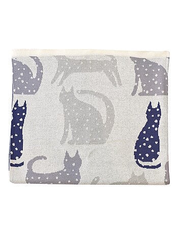 Coperta in cotone biologico, gatto | sevira kids | sevira kids