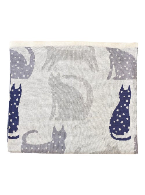 Coperta in cotone biologico, gatto | sevira kids | sevira kids - Kiabi Coperta in cotone biologico, gatto | sevira kids | sevira kids - Kiabi