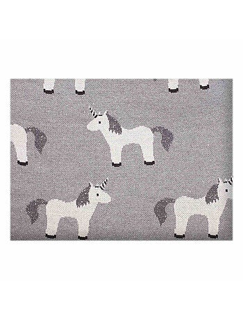 Coperta in cotone biologico gots, unicorno | sevira kids | sevira kids