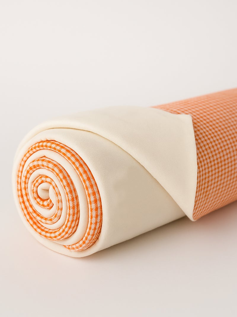 Coperta in cotone biologico Rex Arancione - Kiabi