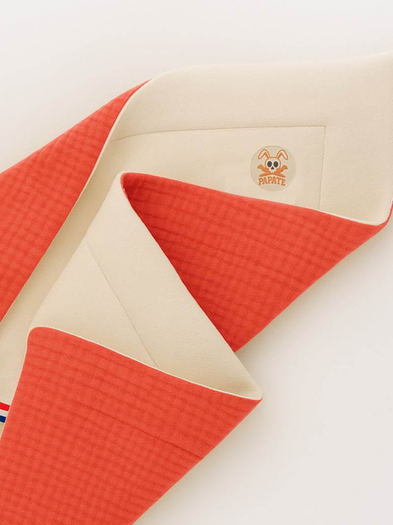 Coperta in cotone biologico Rex Rosso - Kiabi