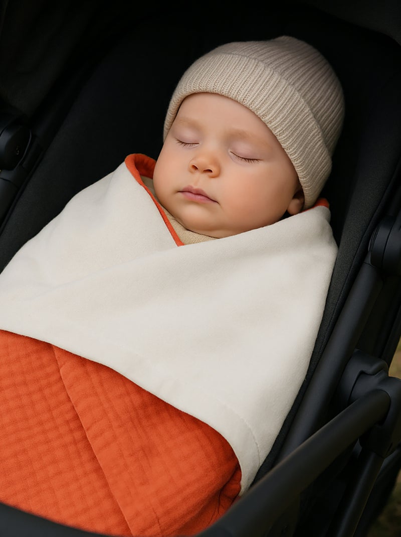 Coperta in cotone biologico Rex Rosso - Kiabi