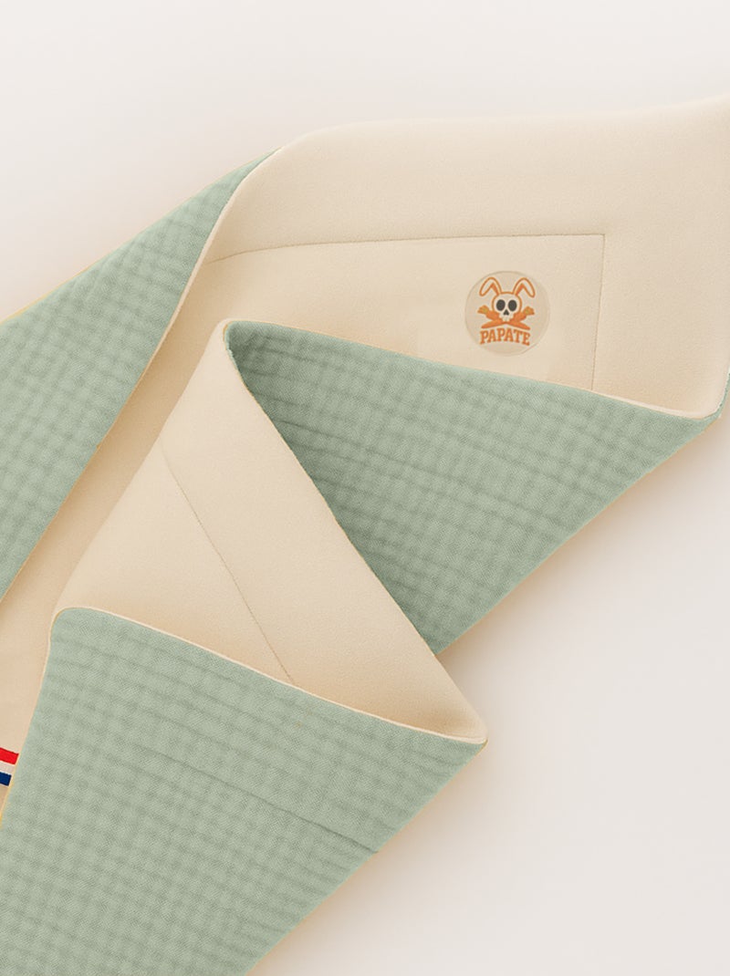 Coperta in cotone biologico Rex Verde - Kiabi