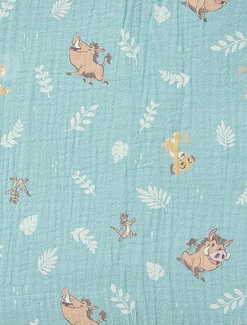 Coperta in cotone e pile 'Stitch'