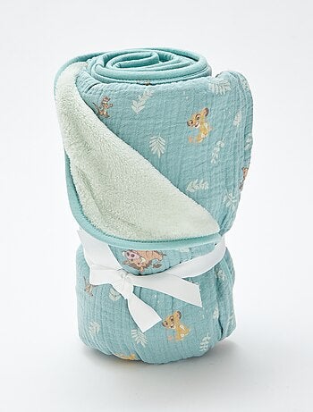 Coperta in cotone e pile 'Stitch'
