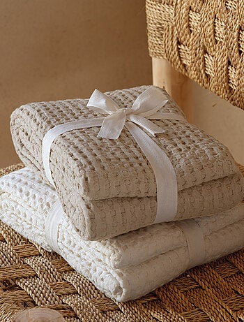Coperta in cotone goffrato