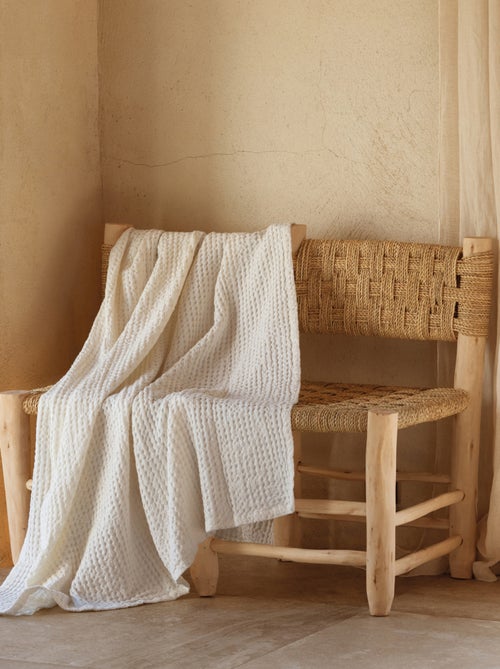 Coperta in cotone goffrato - Kiabi