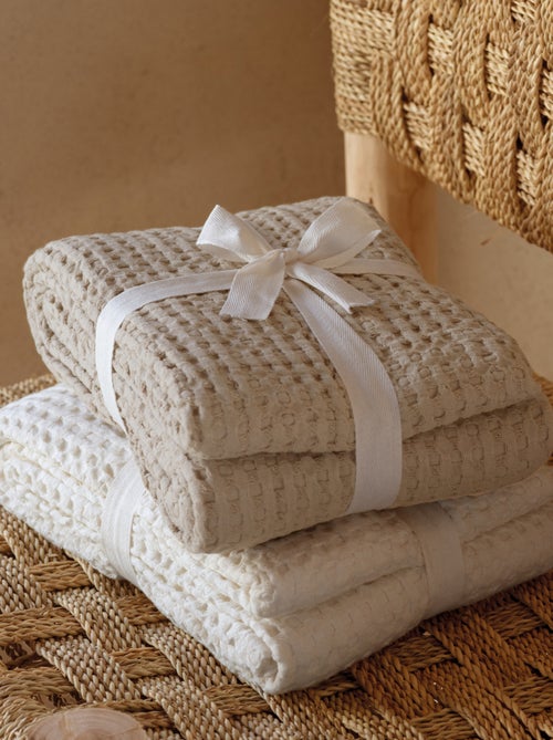 Coperta in cotone goffrato - Kiabi