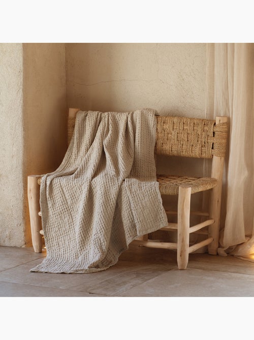Coperta in cotone goffrato - Kiabi