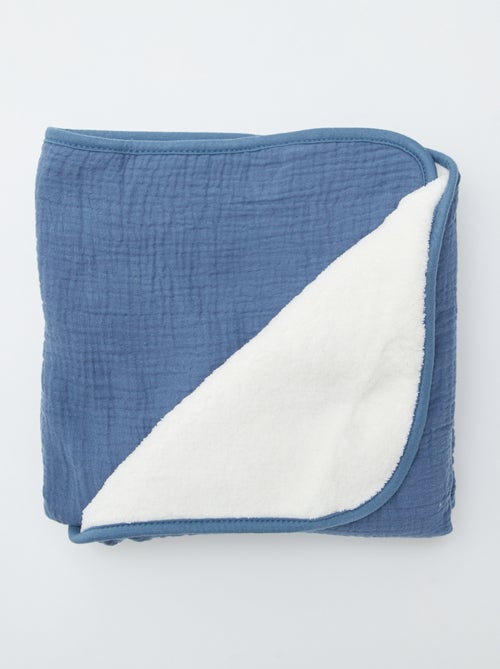 Coperta in garza di cotone quadrato neonato in garza di cotone - Kiabi