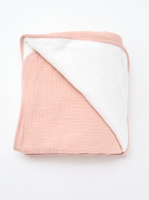 Coperta in garza di cotone quadrato neonato in garza di cotone - Kiabi