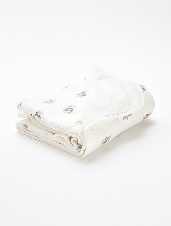 Coperta in jersey stampato in cotone jersey