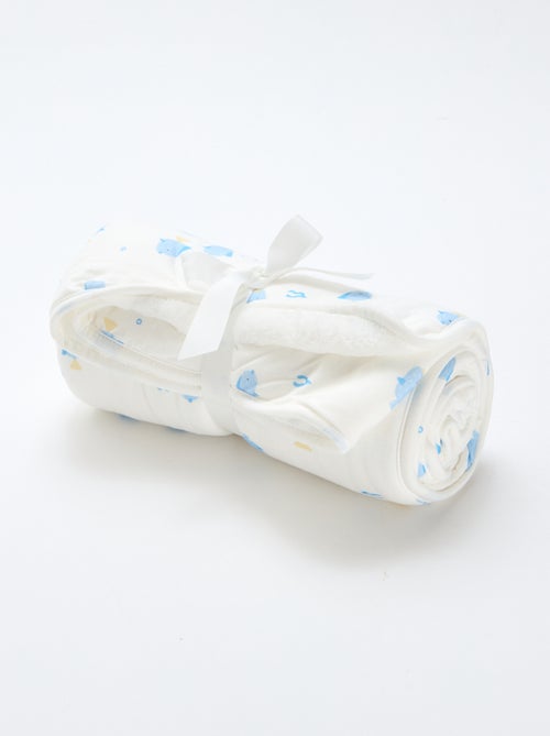 Coperta in jersey stampato in cotone jersey - Kiabi