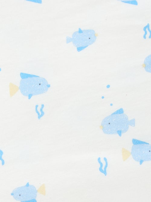 Coperta in jersey stampato in cotone jersey - Kiabi