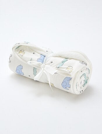 Coperta in jersey stampato in cotone jersey