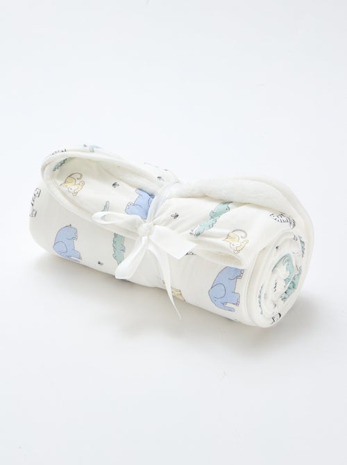 Coperta in jersey stampato in cotone jersey - Kiabi