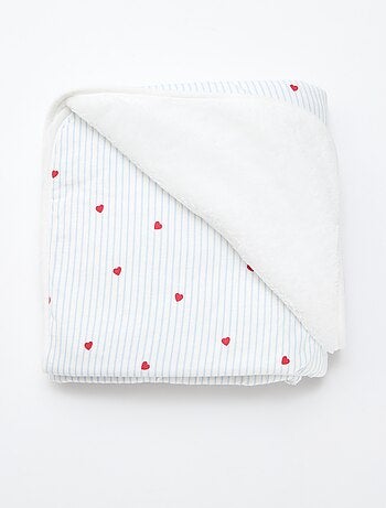 Coperta in jersey stampato in cotone jersey