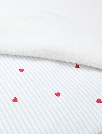 Coperta in jersey stampato in cotone jersey