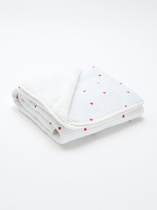 Coperta in jersey stampato in cotone jersey - Kiabi