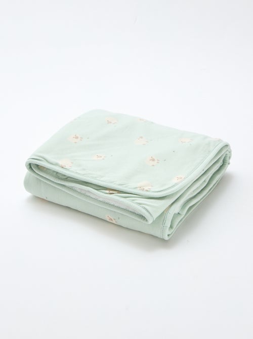 Coperta in jersey stampato in cotone jersey - Kiabi