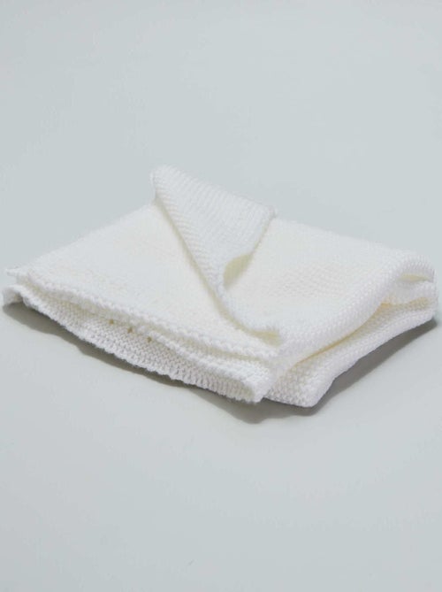 Coperta in maglia pesante 'Manufacture de Layette' - Kiabi