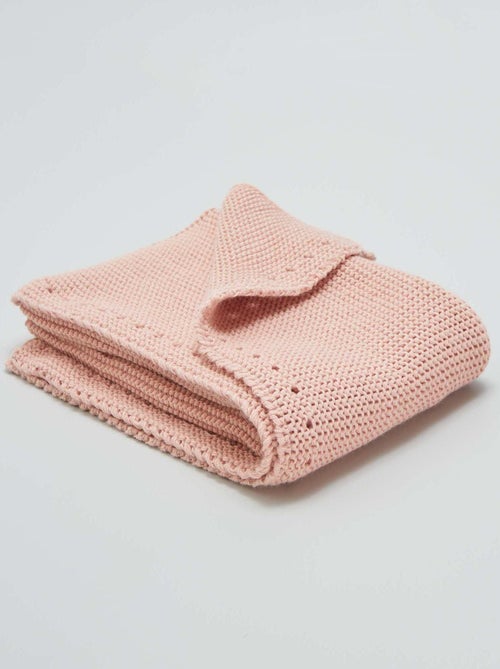 Coperta in maglia pesante 'Manufacture de Layette' - Kiabi