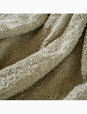 Coperta in morbida spugna con frange