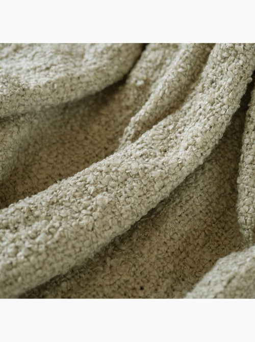 Coperta in morbida spugna con frange - Kiabi Coperta in morbida spugna con frange - Kiabi