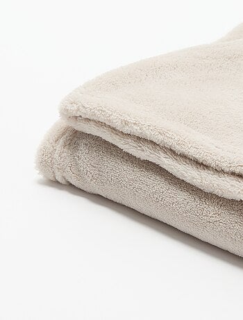 Coperta in pile tinta unita