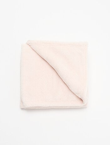 Coperta in pile tinta unita