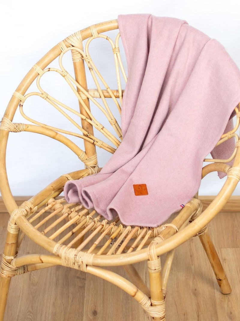 Coperta in pile ultra-morbido 100% cotone | sevira kids | sevira kids Rosa - Kiabi