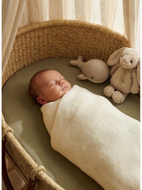 Coperta neonato 100% lana merino biologica - Kiabi