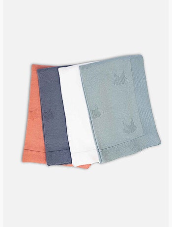Coperta neonato in cotone - collezione «petits chats»