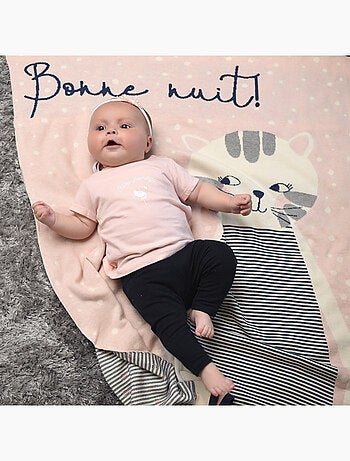 Coperta neonato in cotone biologico certificato gots | sevira kids | sevira kids