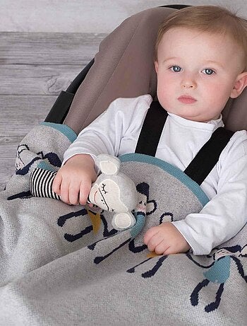 Coperta neonato in cotone biologico gots | SEVIRA KIDS