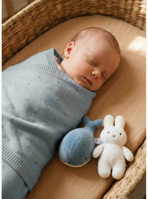 Coperta neonato in maglia traforata - Kiabi