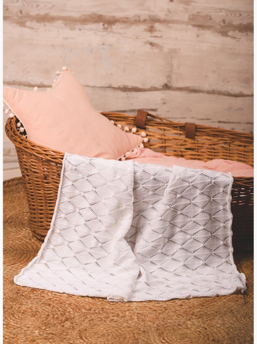 Coperta neonato piuma 100% cotone - Kiabi