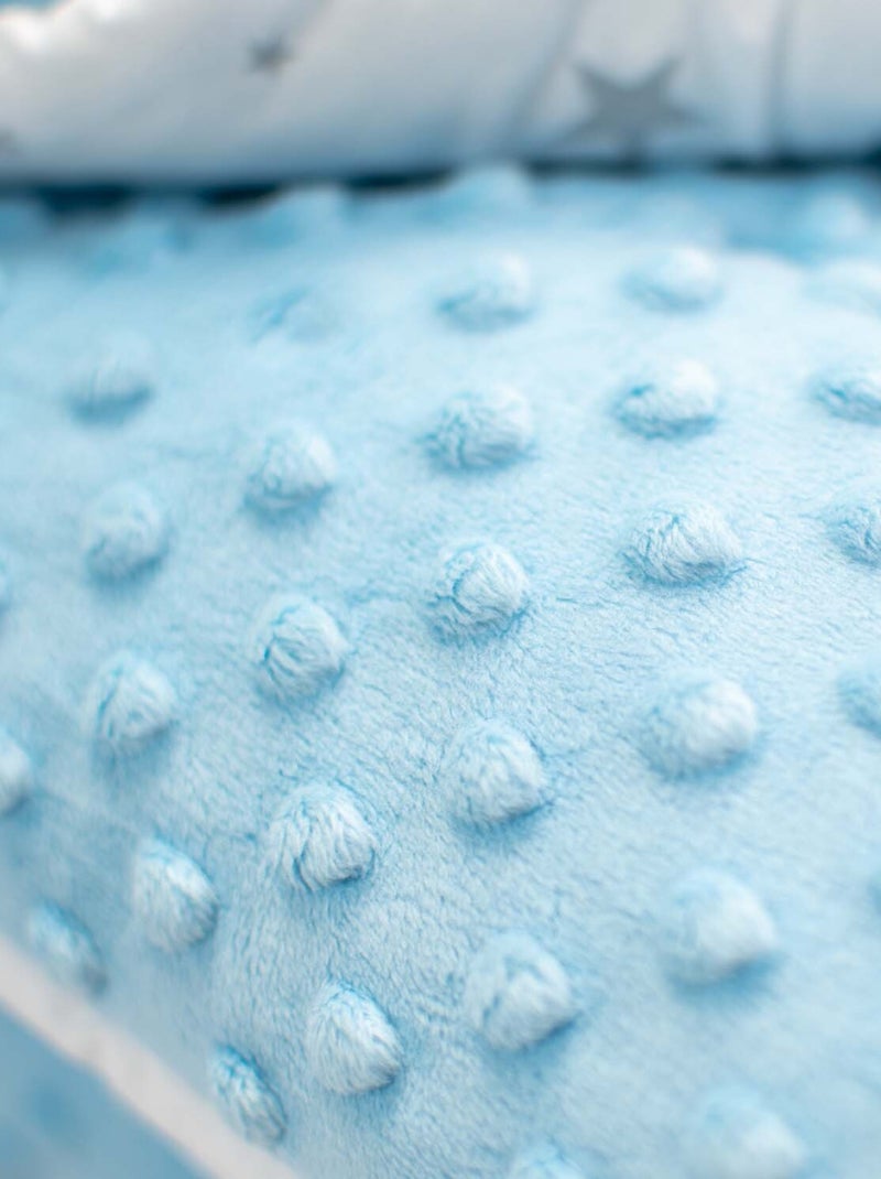 Coperta per bambino reversibile in minky | sevira kids | sevira kids Blu - Kiabi