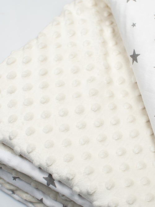 Coperta per bambino reversibile in minky | sevira kids | sevira kids - Kiabi Coperta per bambino reversibile in minky | sevira kids | sevira kids - Kiabi
