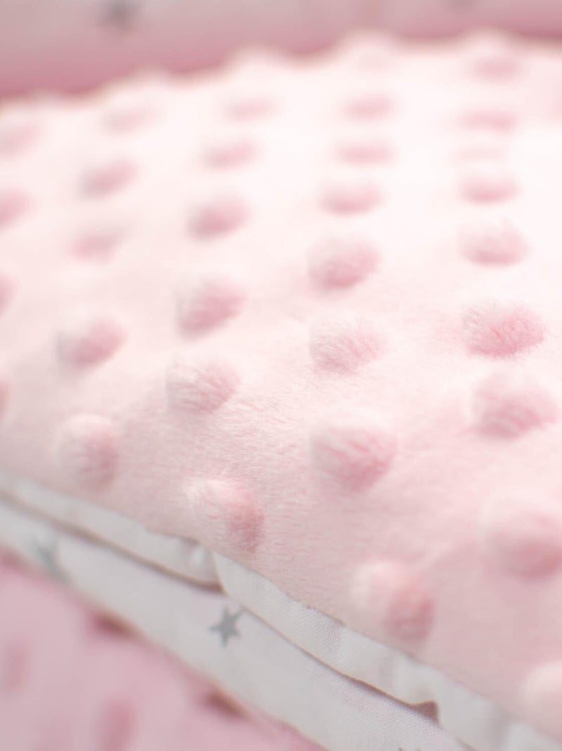 Coperta per bambino reversibile in minky | sevira kids | sevira kids Rosa - Kiabi