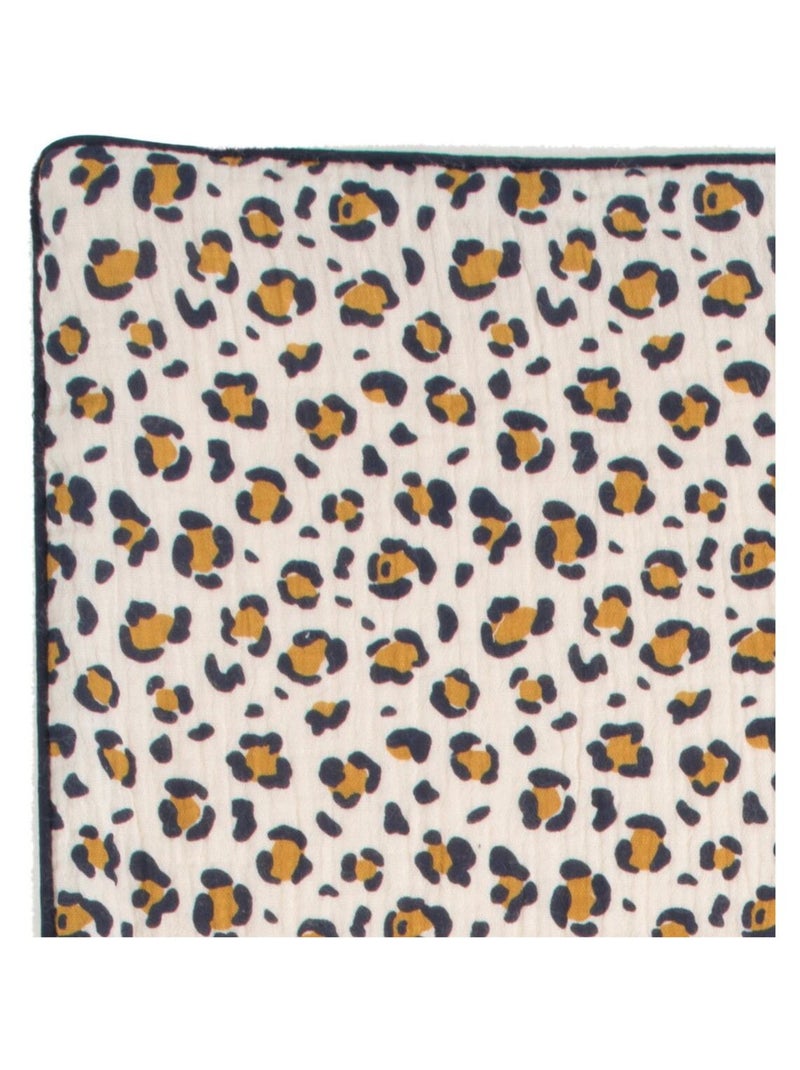 Coperta per neonati 75x100cm in garza di - SAUTHON Nero écru - Kiabi