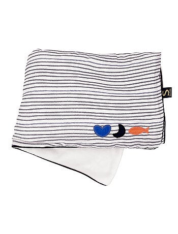 Coperta per neonati 75x100cm in garza di cotone e pile da - SAUTHON