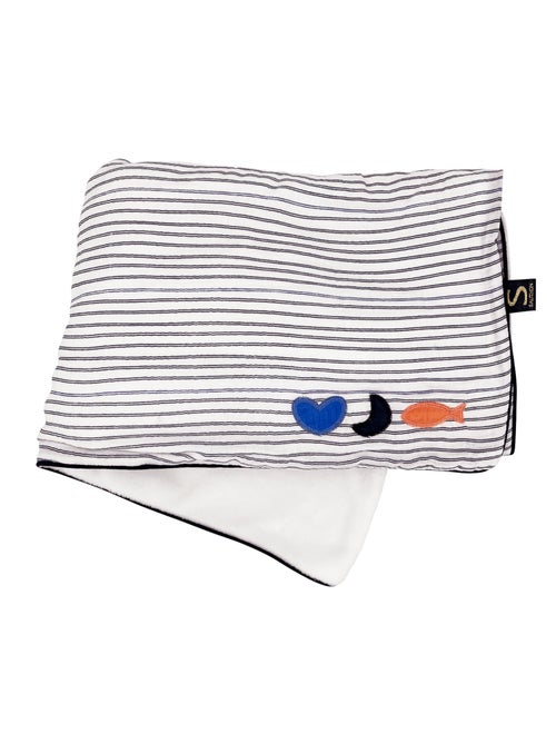 Coperta per neonati 75x100cm in garza di cotone e pile da - SAUTHON - Kiabi