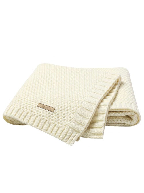 Coperta per neonati lavorata a maglia di Les Chatounets - Kiabi