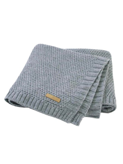 Coperta per neonati lavorata a maglia di Les Chatounets - Kiabi