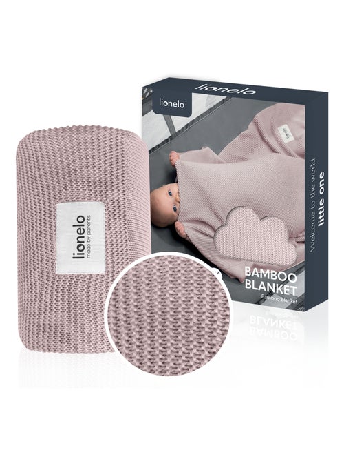 Coperta per neonati LIONELO 100% cotone - Ipoallergenica - Antibatterica - 100 × 75 cm - Kiabi