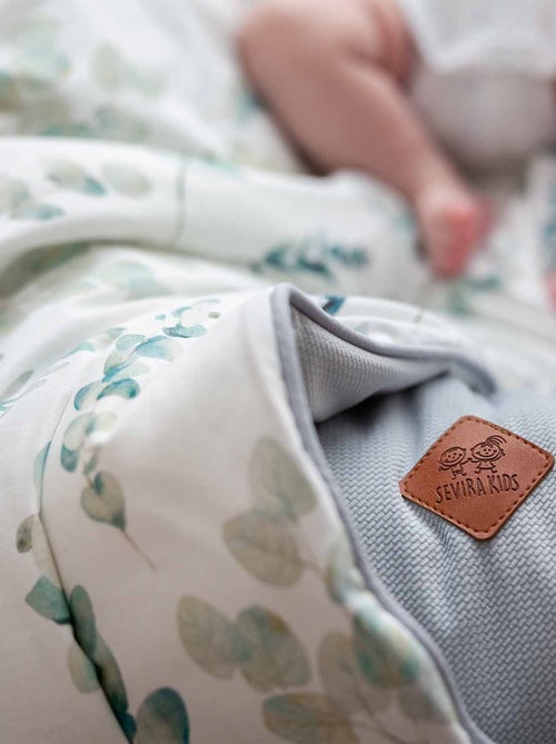 Coperta plaid reversibile, eucalyptus | sevira kids | sevira kids - Kiabi Coperta plaid reversibile, eucalyptus | sevira kids | sevira kids - Kiabi